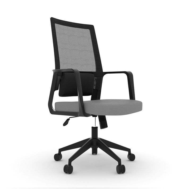 Kancelářská židle KOMFORT 10 - černo-šedá