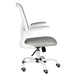 Kancelářská židle COMFORT 73 - šedo-bílá