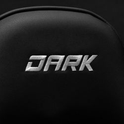 Herní židle DARK - černošedá