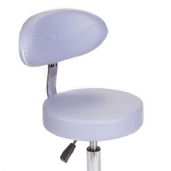 Kosmetická stolička s opěrátkem BD-9934 - levandule